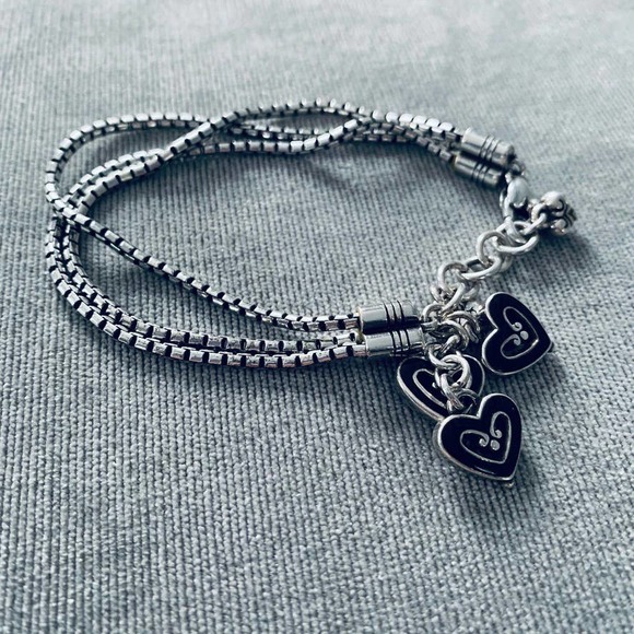 Brighton Jewelry Brighton Vienna Triple Strand Silver Bracelet